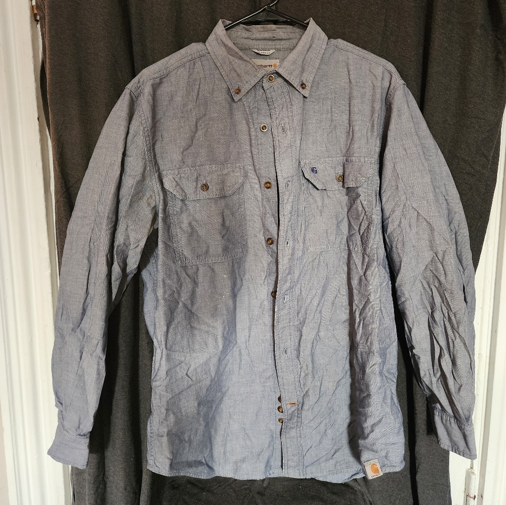 Carhartt Blue Lightweight Shirt for Versatile Style